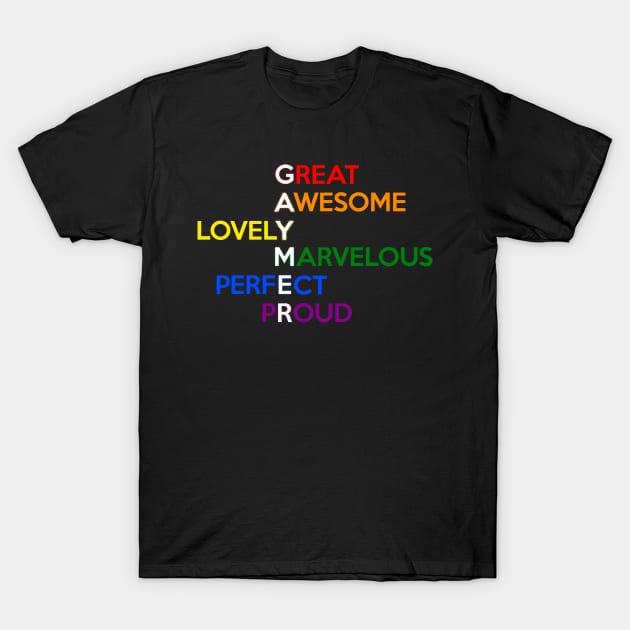 Gaymer for Gay Gamers with Pride Color Flag T-Shirt by bestcoolshirts